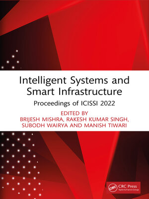 cover image of Intelligent Systems and Smart Infrastructure